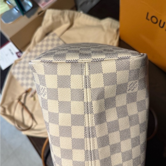 AUTHENTIC LV DAMIER AZUR NEVERFUL GM SET - Picture 15 of 16